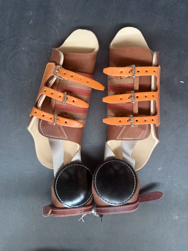 Ed Galemba Combo Splint boot and skid boot