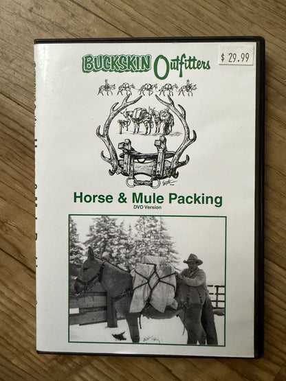 DVD-Buckskin Outfitters Horse & Mule Packing How To Video