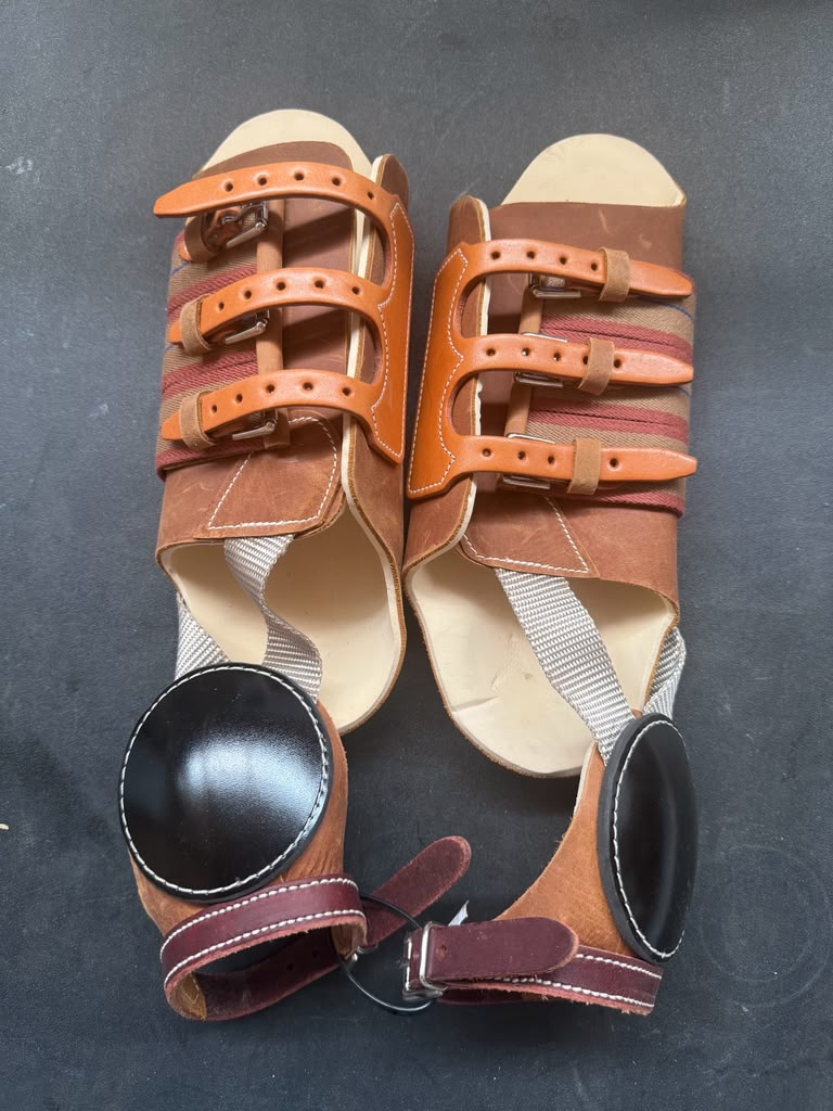 Ed Galemba Combo Splint boot and skid boot
