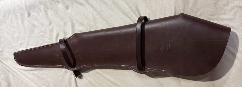 Gunlock Scabbard for Rifles with Scopes