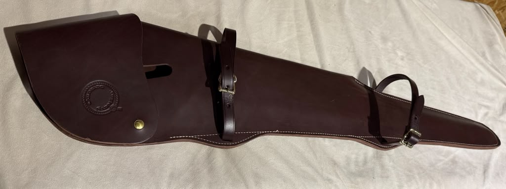 Gunlock Scabbard for Rifles with Scopes
