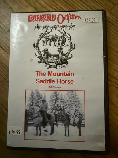 DVD Buckskin Outfitters Video- The Mountain Saddle Horse